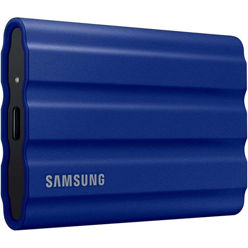 SAMSUNG T7 Shield 1TB, Portable SSD, up to 1050MB/s, USB 3.2 Gen2, BLUE
